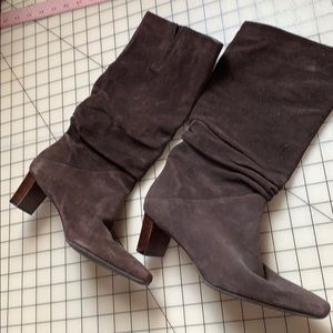 Talbots Brown Leather boots size 8